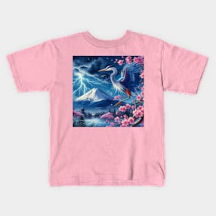 Birdscape . Kids T-Shirt